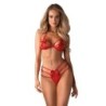 Giftella 2-delige set - Rood L/XL