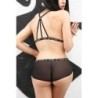 Transparante bh-set M/L