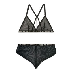 Set reggiseno trasparente M/L
