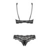Conjunto de sutiã com bojo aberto Luvae L/XL