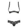 Conjunto de sutiã com bojo aberto Luvae L/XL