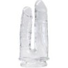 Imperium Realistisk Dubbel Transparent Penis 12/14 Cm