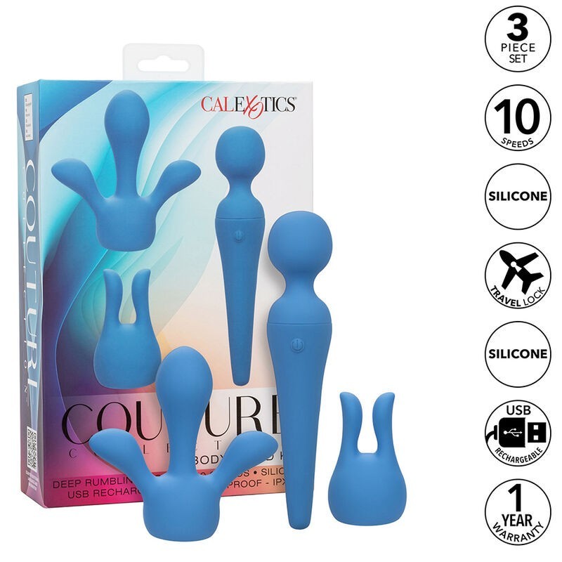 Couture Kit Вибратор Wand 10 Вибрации Син