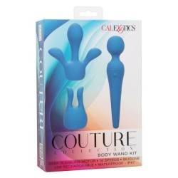 Couture Kit Vibrateur Wand 10 Vibrations Bleu