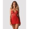 Babydoll Szett - Piros 2XL