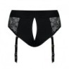 Arreio com Suspensórios e Renda de Luxo Diva Strap-On L