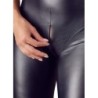 Sexy wetlook catsuit zonder kruis L