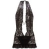 Vestit Curt de Punt - Negre XL