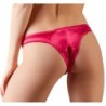 Tanga con perle - Rosso XL
