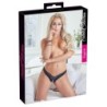Tangas com Pérolas - Preto XL