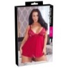 Babydoll nyitott csészékkel 4XL