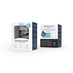 Anel flexível de silicone para pénis e escroto