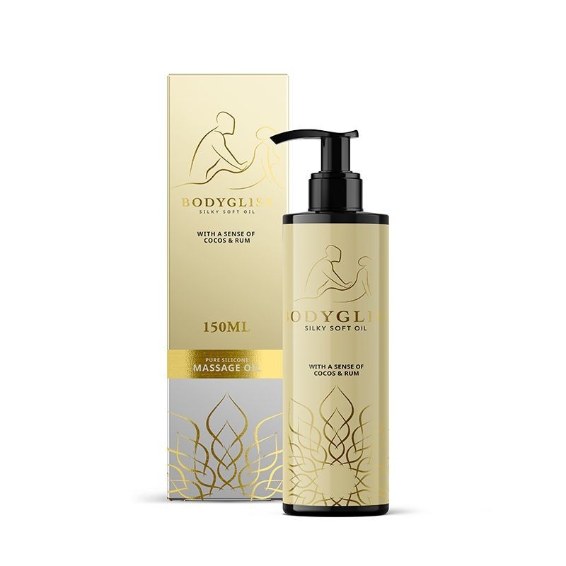 BodyGliss - Masāžas eļļa un lubrikants divi vienā Piña Colada - 150 ml