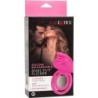 Dual Clit Flicker Enhancer Двоен Вибриращ Пръстен От Розов Силикон