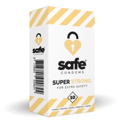 SAFE - Preservativos - Súper Fuertes - 10 unidades