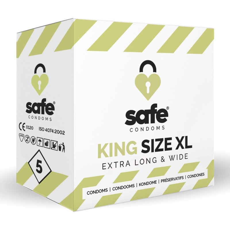 SAFE - Kondome - Größe XL - 5 Stück SAFE - Kondome - Größe XL - 5 Stück