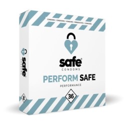 SAFE - Condones Retardantes del Orgasmo - Rendimiento - 36 unidades
