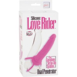 Gode Ceinture Double Pénétration Rose
