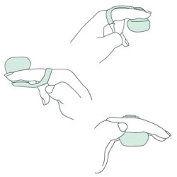 Vingertop Vibrator Fin - Jade