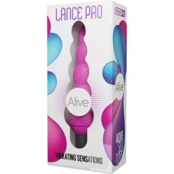 Lance Pro Stimulator & Analni Vibrator Roza