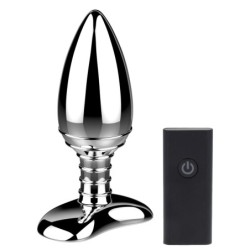 Nexus Cestos vibrerande analplugg i aluminium med fjärrkontroll