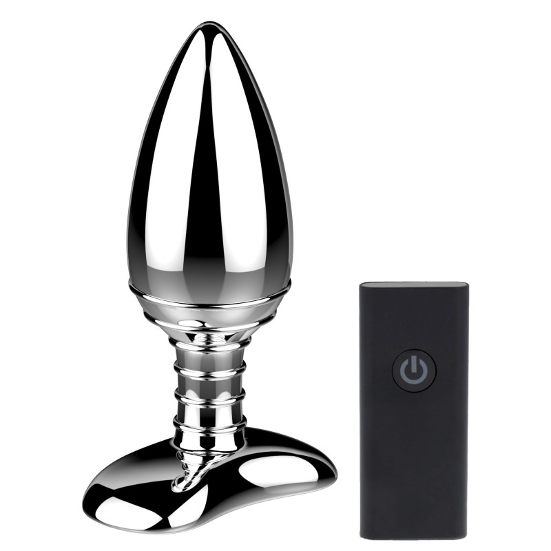 Nexus Cestos Aluminium Vibrating Anal Plug with Remote Control