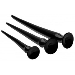 Set de Entrenamiento Extremo con Plugs Anales de Silicona
