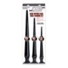 Set de Entrenamiento Extremo con Plugs Anales de Silicona