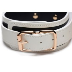 Collier brillant dans le noir avec ceinture
