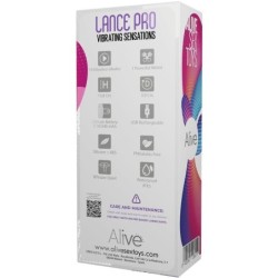 Lance Pro Rózsaszín Anális Stimulátor & Vibrátor