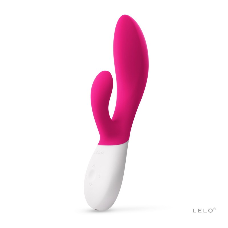 LELO - Vibrátor Rabbit Ina wave 2 - Čerešňa