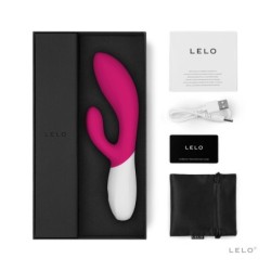 LELO - Rabbit-vibraattori Ina wave 2 - Kirsikka