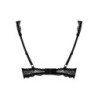 Soutien Miamor com copas de um quarto - Preto S/M