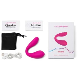 Lovense - G-punkts vibrator Quake - Rosa