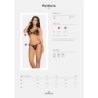 2-delige Pantheria set met kettingen - Zwart S/M