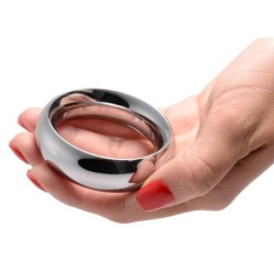 Sarge - Anello per pene in metallo - Diametro interno 57 mm