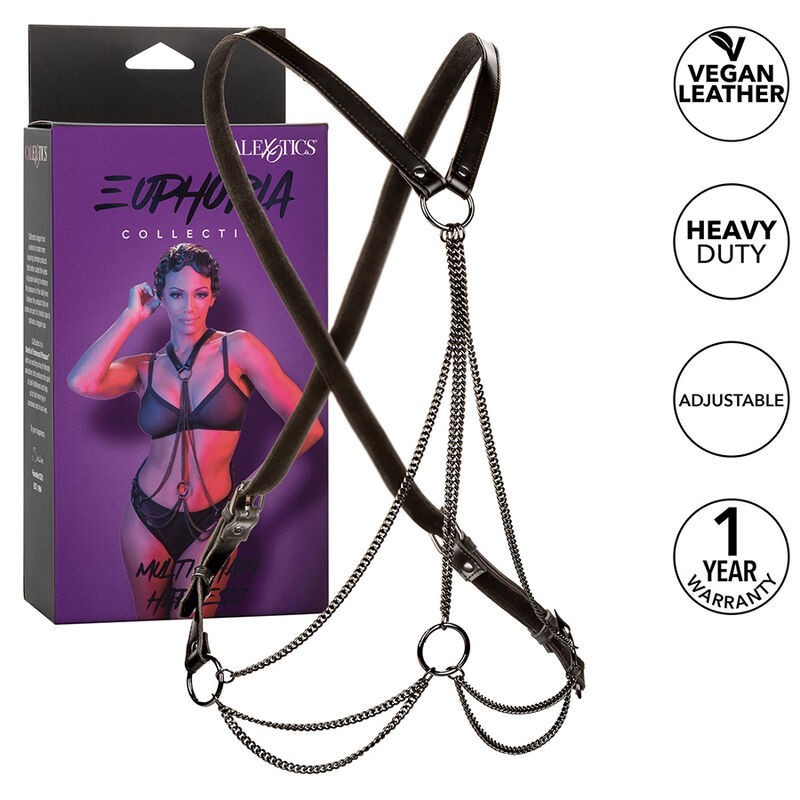 Euphoria Szelki Z Wieloma Łańcuchami Premium Euphoria Szelki Z Wieloma Łańcuchami Premium