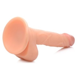 Dildo Poppin 16,5 cm - Beżowy