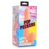 Dildo Poppin 16,5 cm - Beżowy