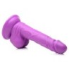 Dildo Poppin 16.5 cm - Violetinė