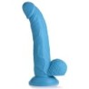 Dildo Poppin 19 cm - Zils