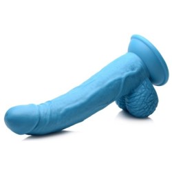 Dildo Poppin 19 cm - Kék