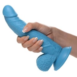 Dildo Poppin 19 cm - Blå