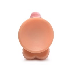 Dildo Poppin 19 cm - Smėlio spalvos