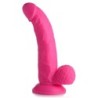Dildo Poppin 19 cm - Roza