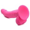 Dildo Poppin 19 cm - Růžová