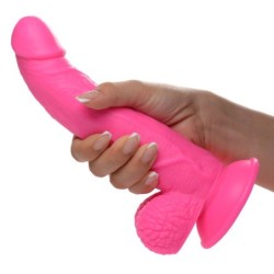 Dildo Poppin 19 cm - Rožinis