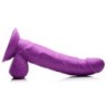 Dildo Poppin 19 cm - Violetti