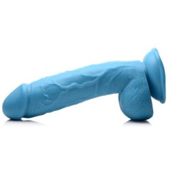 Dildo Poppin 20 cm - Blå