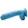 Dildo Poppin 20 cm - Blau